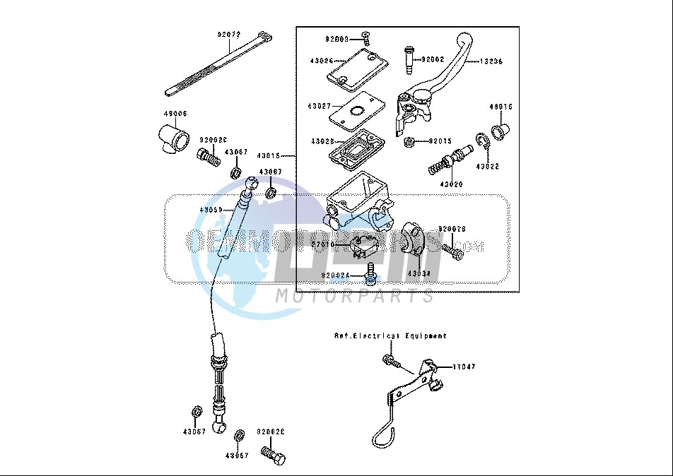 FRONT MASTER CYLINDER