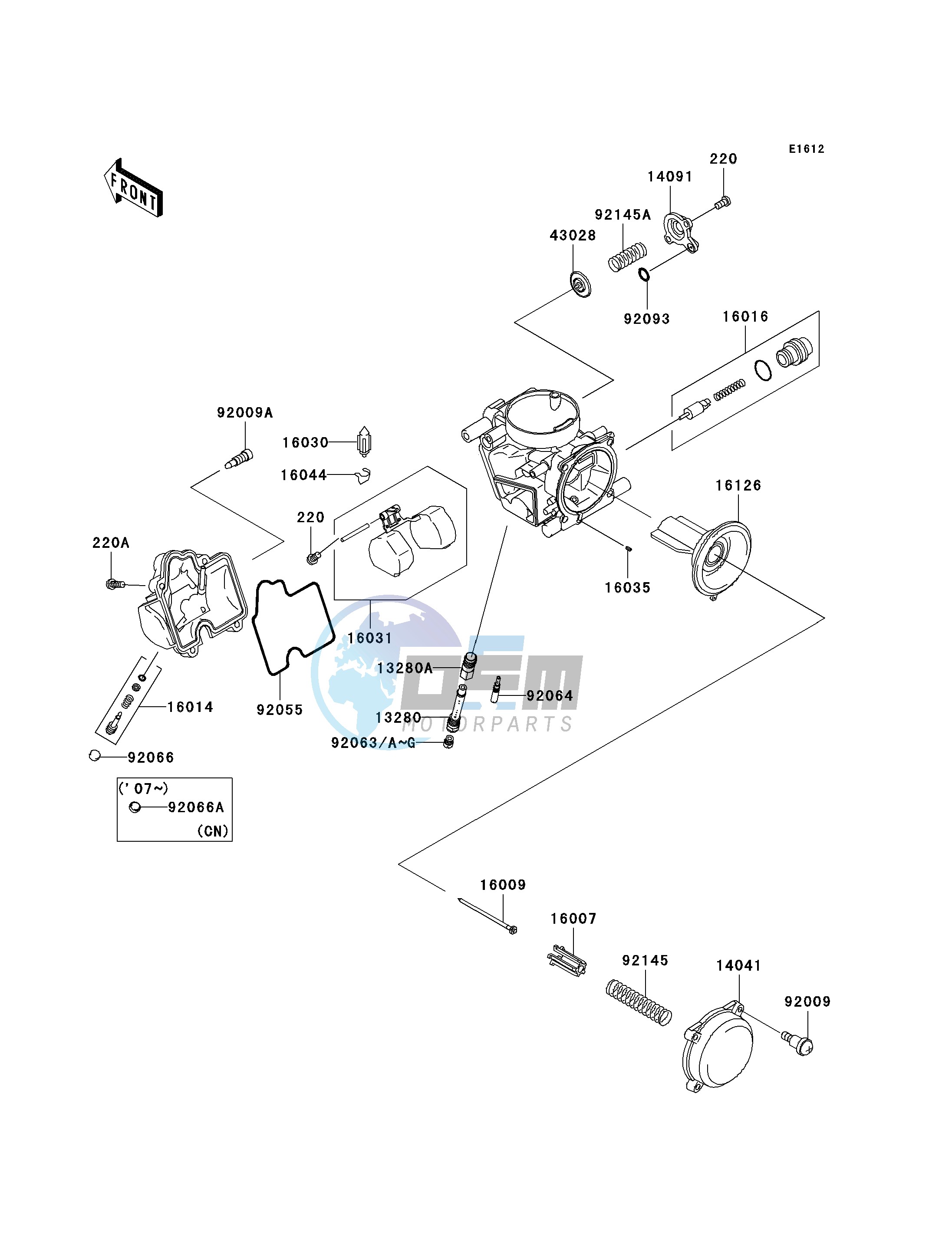 CARBURETOR PARTS