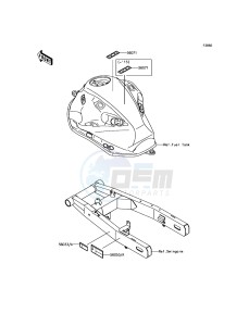 Z800_ABS ZR800BEF FR GB XX (EU ME A(FRICA) drawing Labels