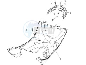 Zip 50 4T 25 Km-h (EMEA) drawing Side cover - Spoiler