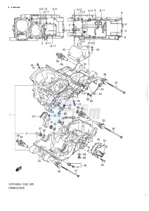 VZR 1800 Z drawing CRANKCASE