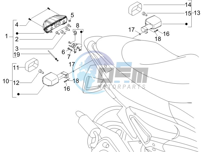 Tail light - Turn signal lamps