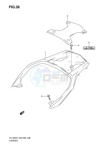 DL1000 (E3-E28) V-Strom drawing CARRIER