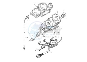 YZF R THUNDER CAT 600 drawing METER