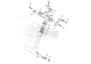 WR 400-426 F 400 drawing STEERING