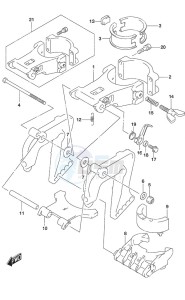 DF 2.5 drawing Swivel Bracket