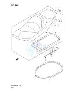 AN400Z drawing SEAT (AN400L1 E19)