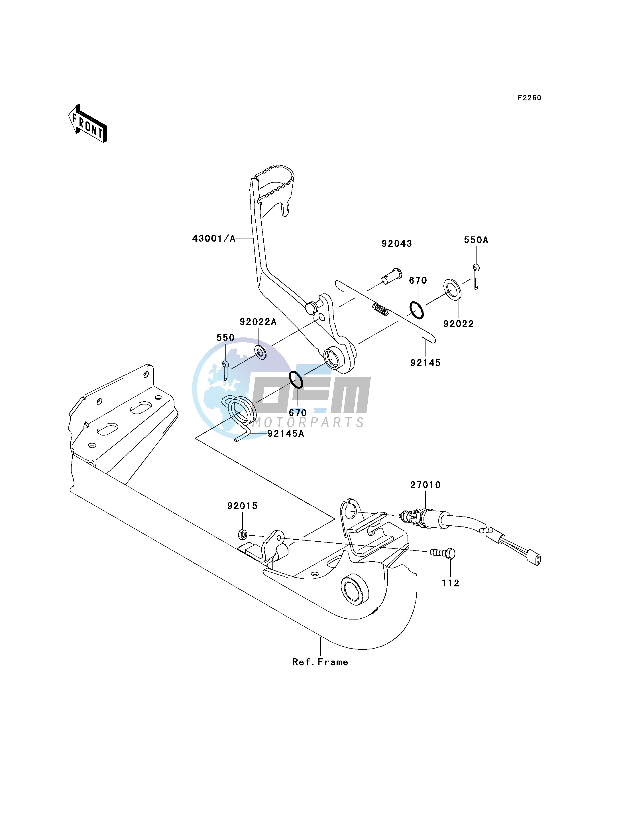 BRAKE PEDAL