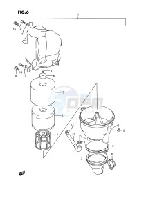 LT80 (P28) drawing AIR CLEANER