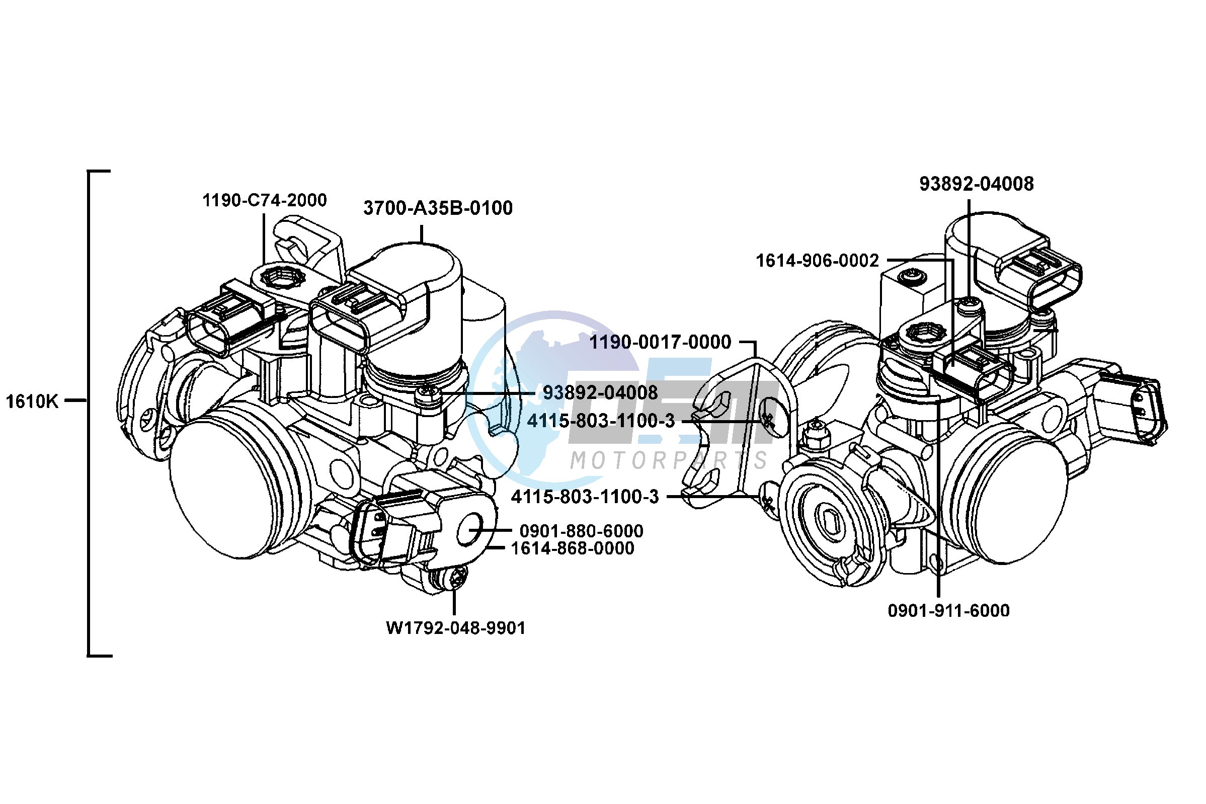 Throttle Body Assy