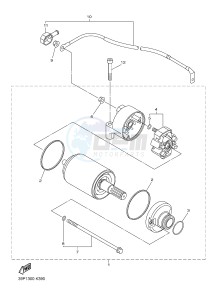 FZ8-NA 800 FZ8 (NAKED, ABS) (59P5) drawing STARTING MOTOR