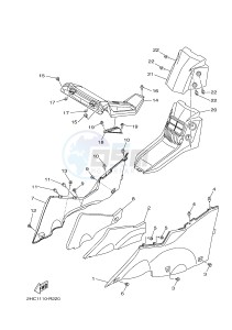 YXZ1000E YXZ10YPXG YXZ1000R EPS (2HC6) drawing SIDE COVER 2