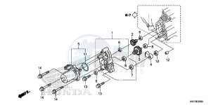 TRX420FA6F TRX420F Australia - (U) drawing CONTROL MOTOR