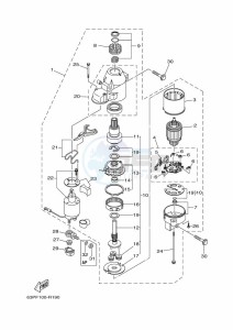 F150FETX drawing STARTER-MOTOR