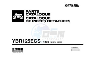 YBR125EGS (43BJ) drawing Infopage-1