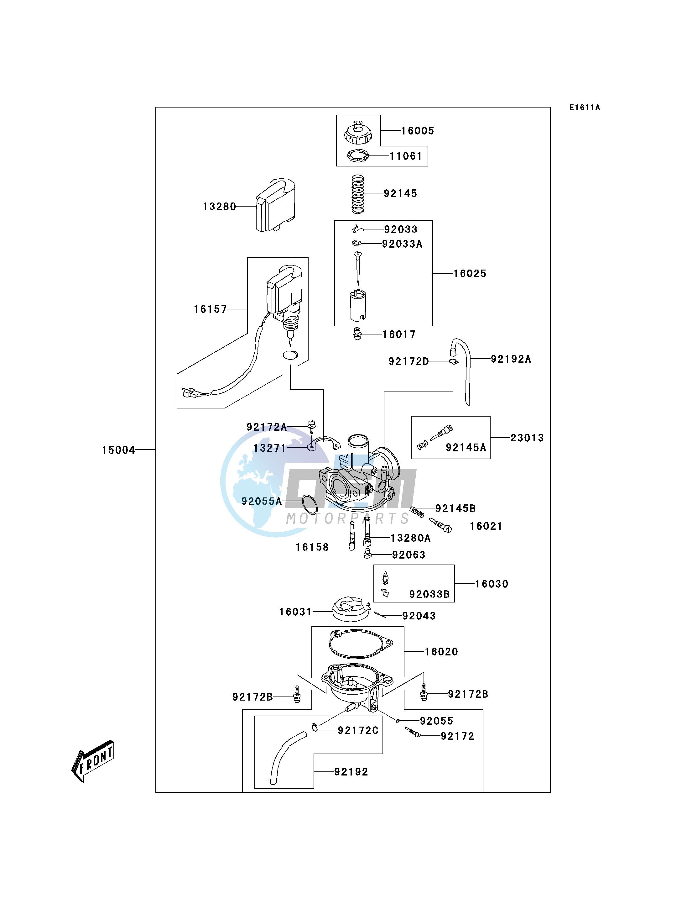 CARBURETOR-- A8F_A9F- -