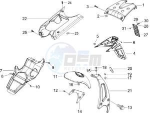 Runner 50 Pure Jet drawing Rear cover - Splash guard