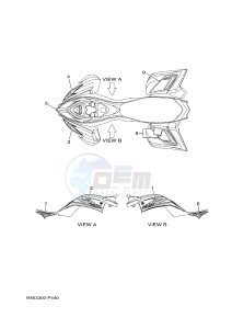 YFM700R YFM700RSF RAPTOR 700 SPECIAL EDITION (B463) drawing GRAPHICS