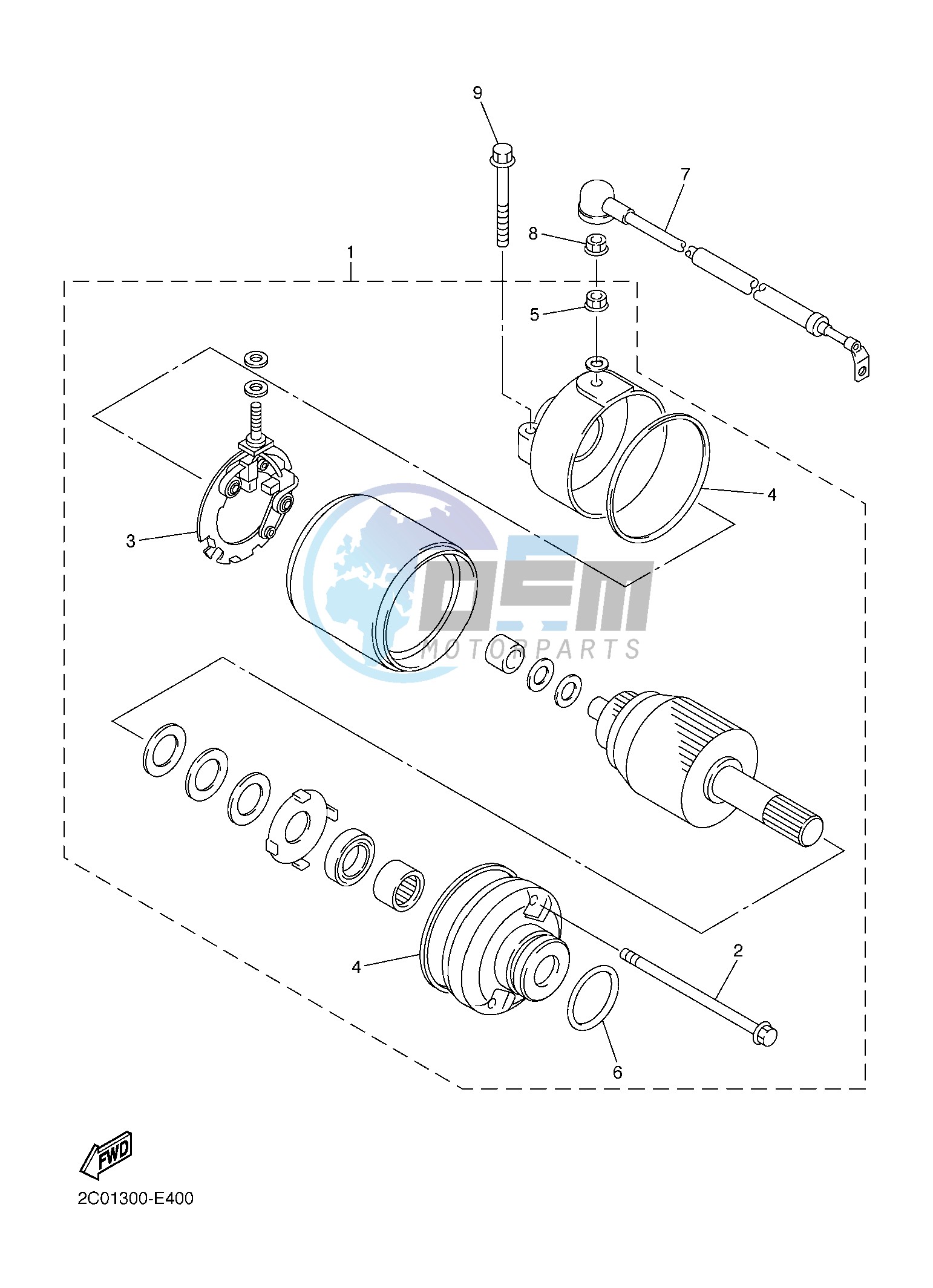 STARTING MOTOR