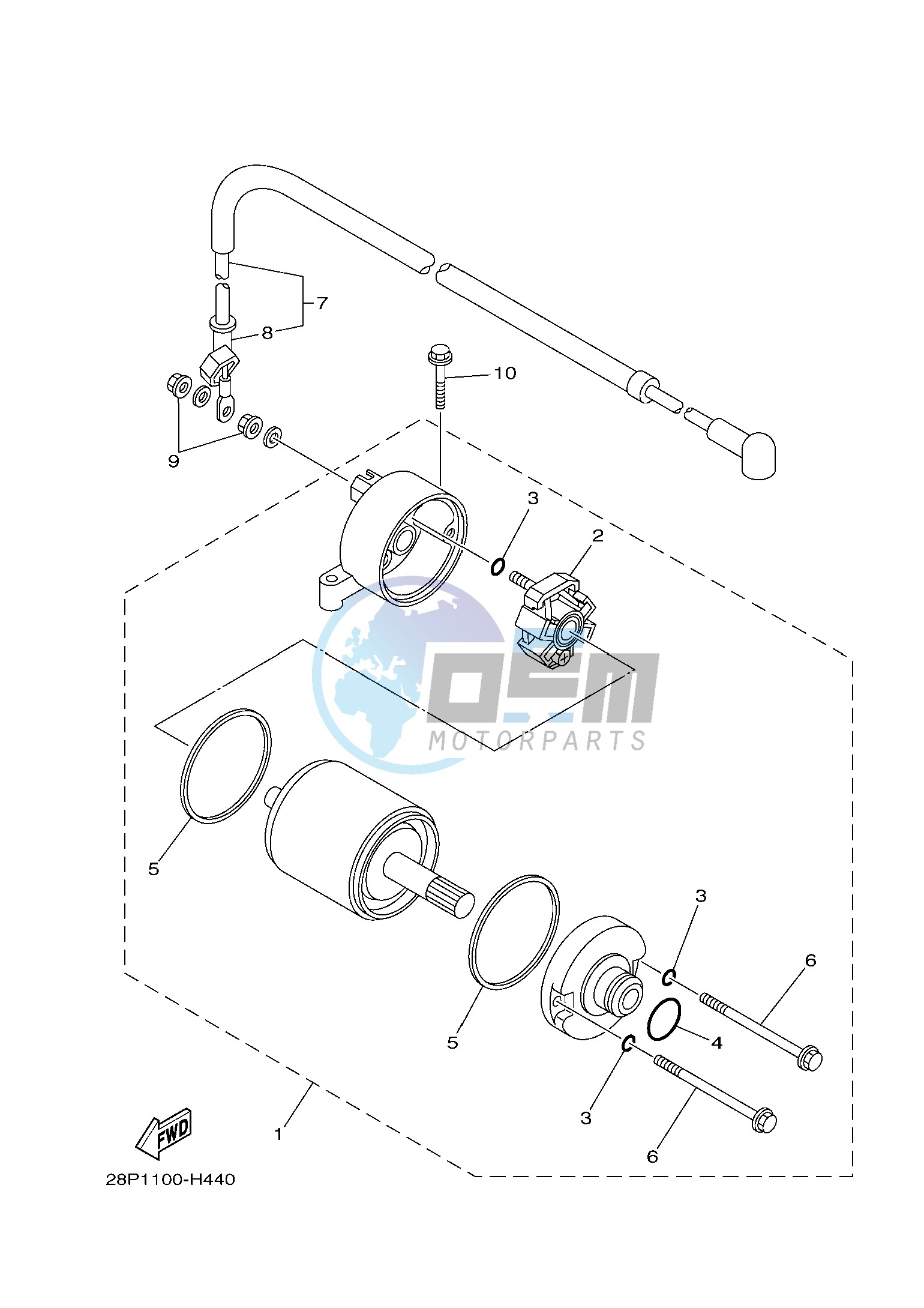 STARTING MOTOR