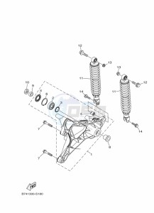 GPD125-A NMAX 125 (BAL3) drawing LEG SHIELD