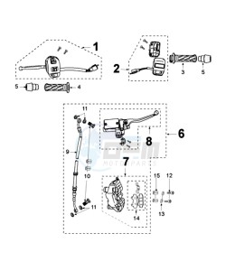 FIGHT 3 N drawing BRAKE SYSTEM