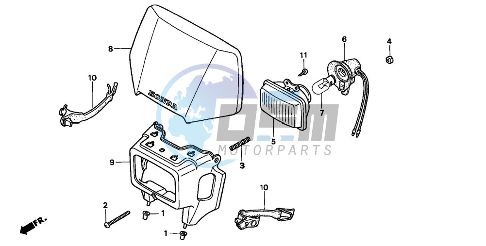 HEADLIGHT (CM)