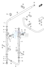 DF 250 drawing Fuel Injector DF 250S