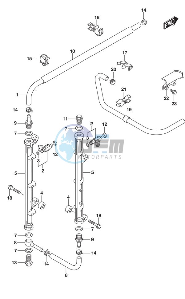 Fuel Injector DF 250S