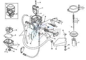 RIVER 500 drawing CARBURETOR