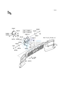 KAF 620 P [MULE 4000] (P9F-PAF) P9F drawing HEADLIGHT-- S- -