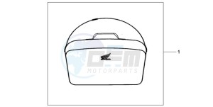 CBF10009 F / CMF drawing TOP BOX INNERBAG