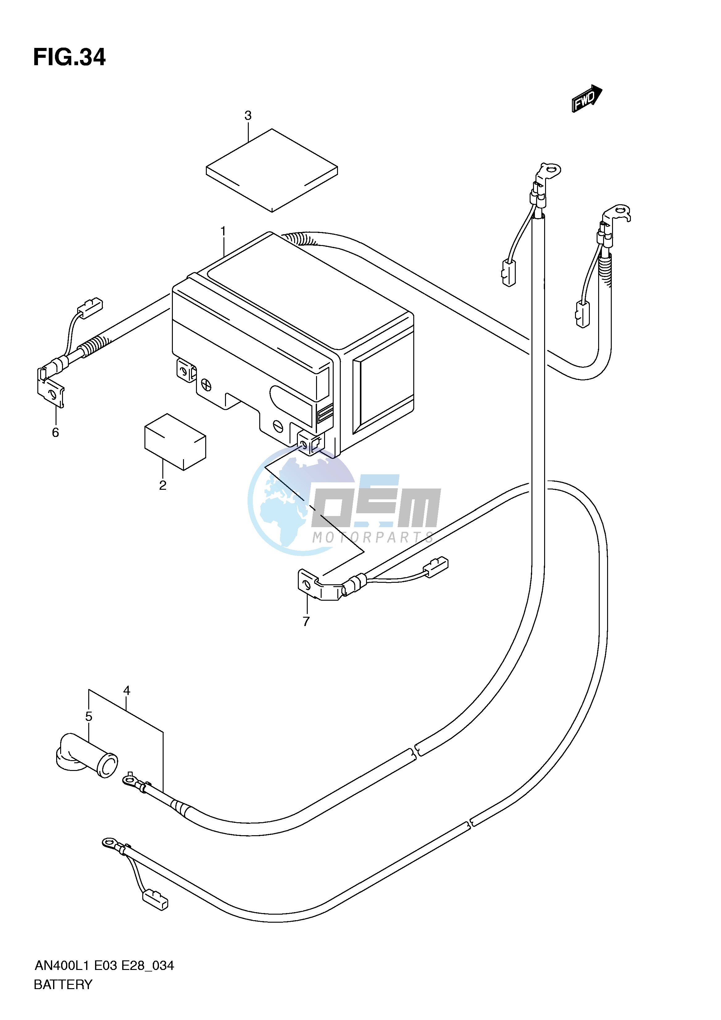 BATTERY (AN400ZAL1 E33)