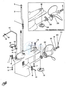 150A drawing PROPELLER-HOUSING-AND-TRANSMISSION