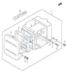 LT-A700X (E17) drawing REAR BOX