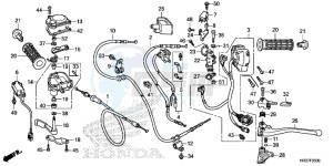 TRX420FE1G TRX420 Europe Direct - (ED) drawing SWITCH/CABLE