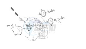 SENDA SM X-TREM - 50 CC EU2 drawing OIL PUMP