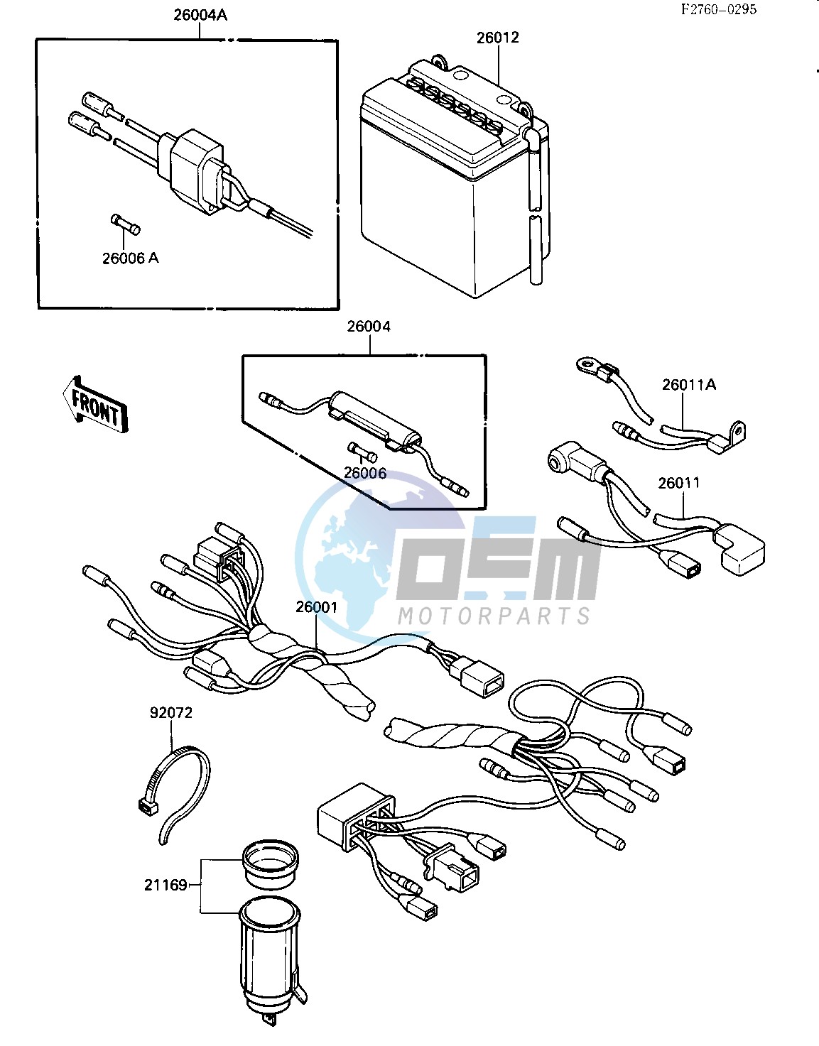 CHASSIS ELECTRICAL EQUIPMENT -- 84 KLT200-C2- -