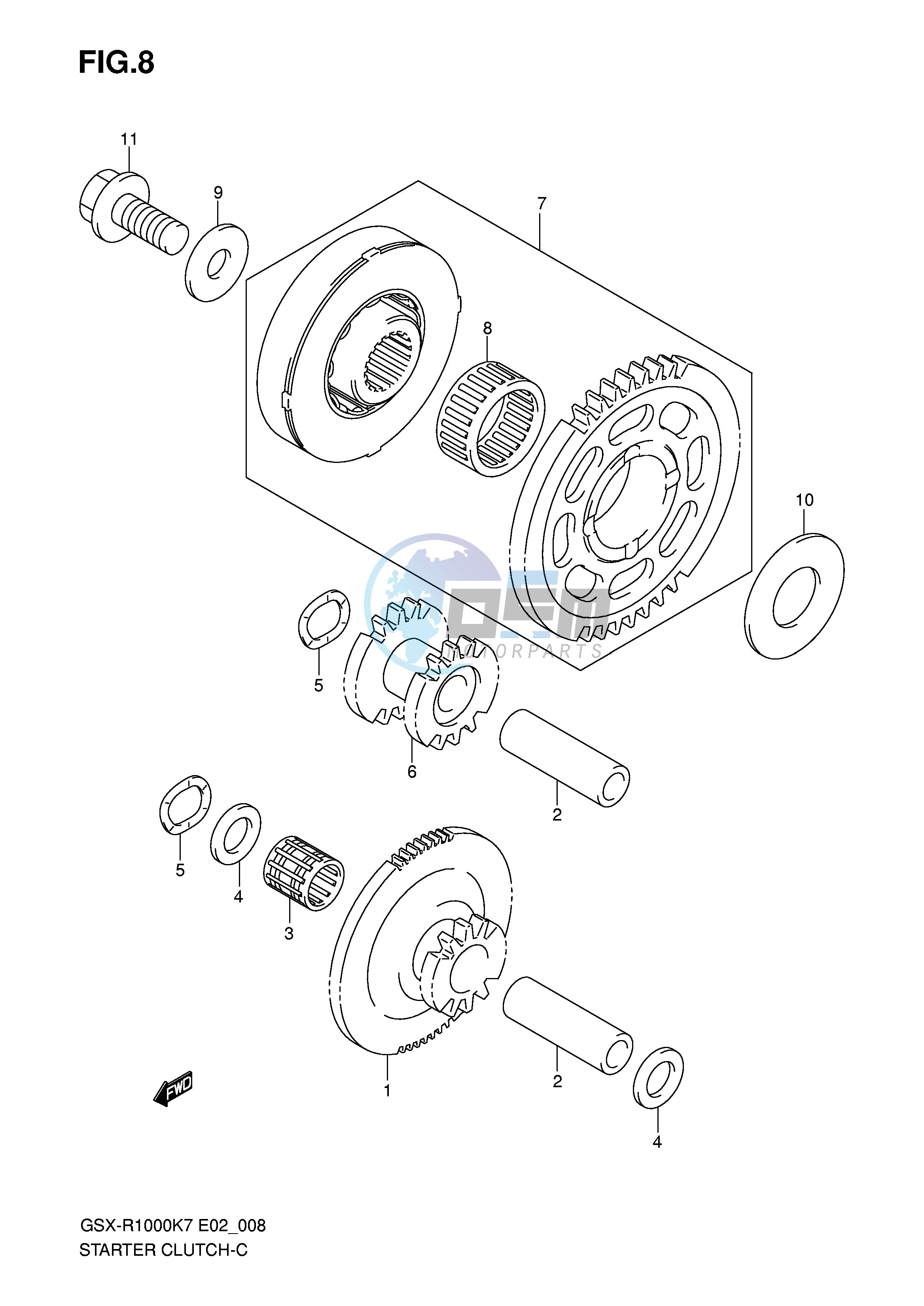 STARTER CLUTCH