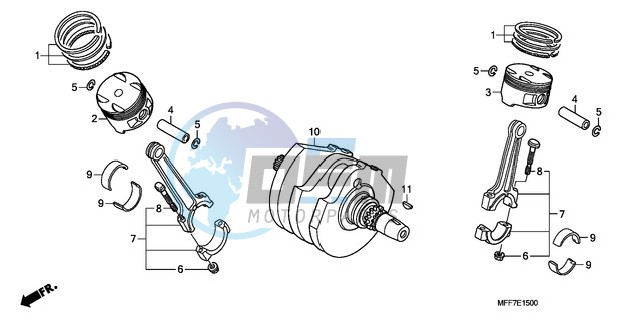 CRANKSHAFT/PISTON