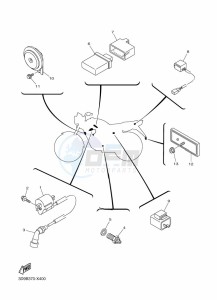 YBR125ESD (3D9B) drawing ELECTRICAL 2