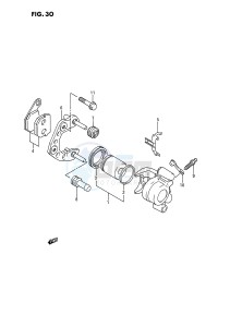 RM80 (E3) drawing FRONT CALIPER