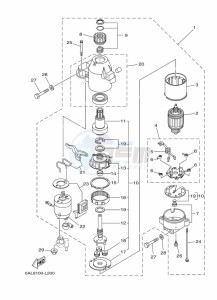 FL200CETX drawing STARTER-MOTOR