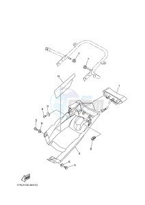 YFM700R YFM70RSSG RAPTOR 700 SPECIAL EDITION (B467) drawing TAILLIGHT