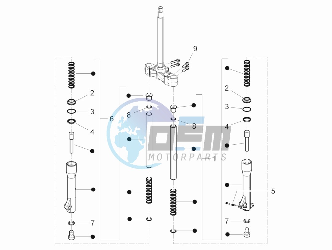 Fork components (Escorts)