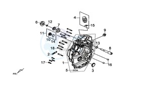 MAXSYM 600 I ABS EXECUTIVE (LX60A3-EU) (E4) (L7-M0) drawing CRANKCASE RIGHT / START MOTOR