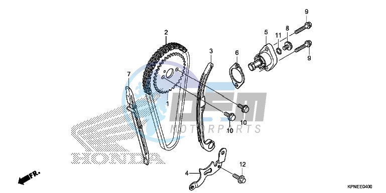 CAM CHAIN/TENSIONER