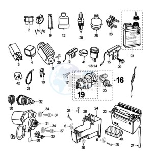 FIGHT LC FR drawing ELECTRIC PART