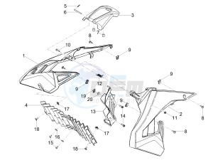 SX 50 LOW SEAT E4 (EMEA) drawing Duct