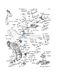 ZZR1400_ABS ZX1400FCF FR GB XX (EU ME A(FRICA) drawing Frame Fittings